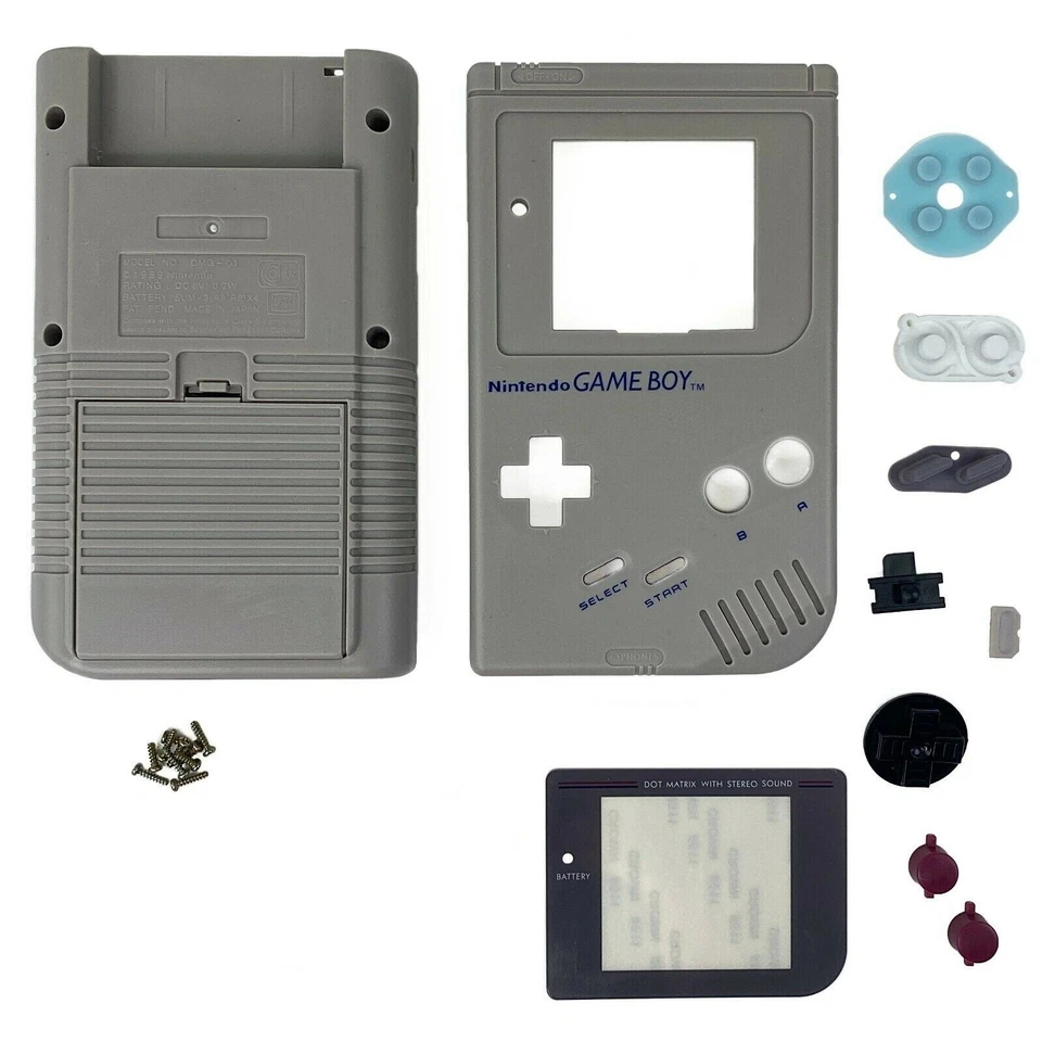 Gameboy DMG FunnyPlaying Backlight LCD Kit w/ IPS Ready Trimmed Shell Game Boy - Image 2 of 2