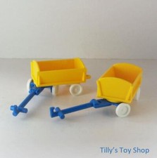 Playmobil  Playground / House / Nursery, Child's Toy Cart / Trolley x 2 - NEW