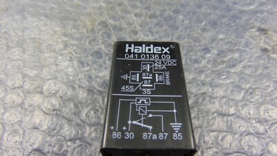 Relay Timer Water Drain Haldex 24VDC - 25A 041013609 A0005401172