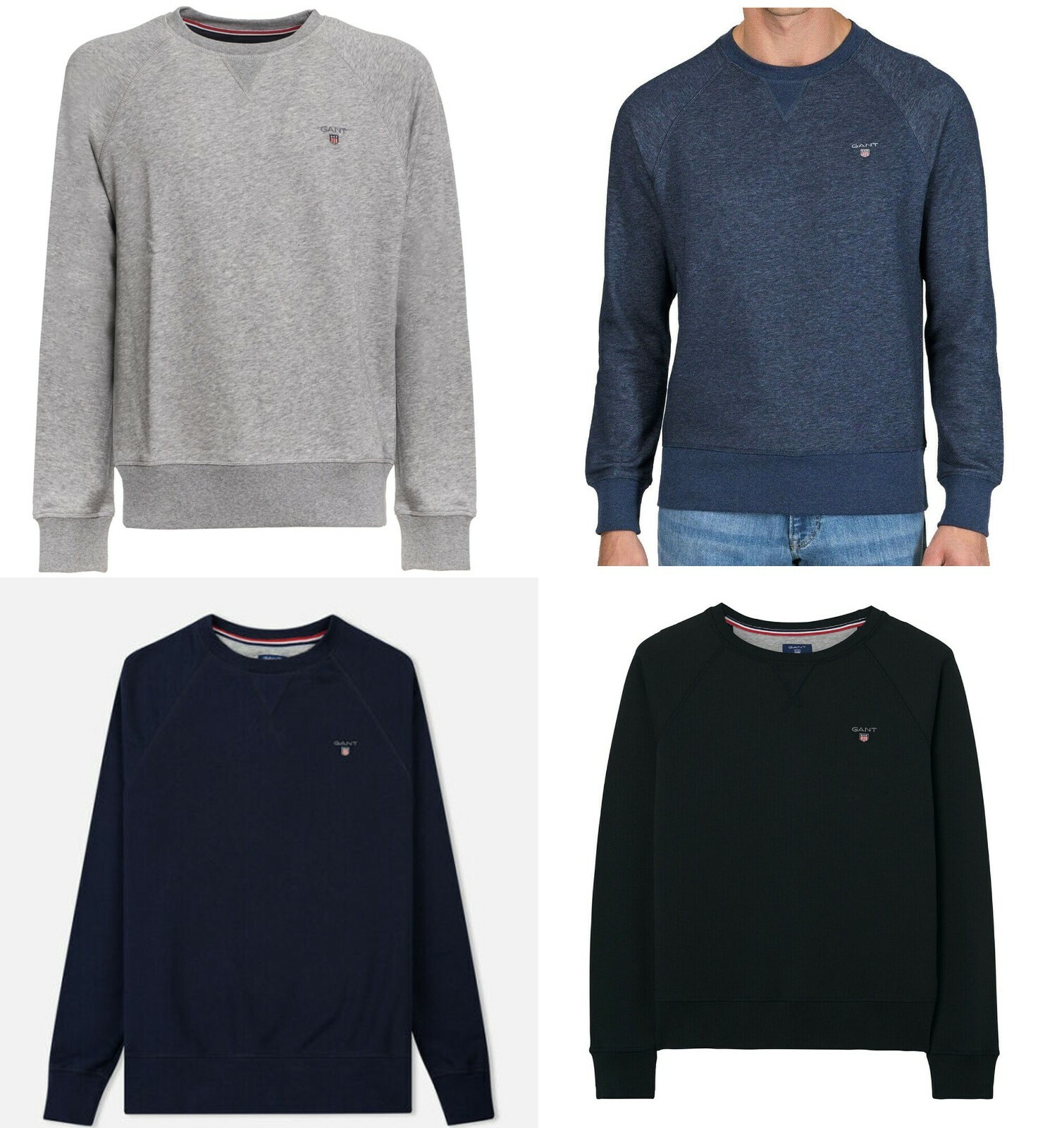 GANT Small SHIELD Men's Crew Neck 