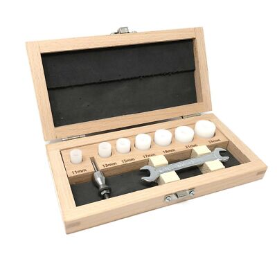 Wachs Ringform Master Kit 7 Nylon Spannzangen Schnitzen Formringe Juwelier Werkzeug