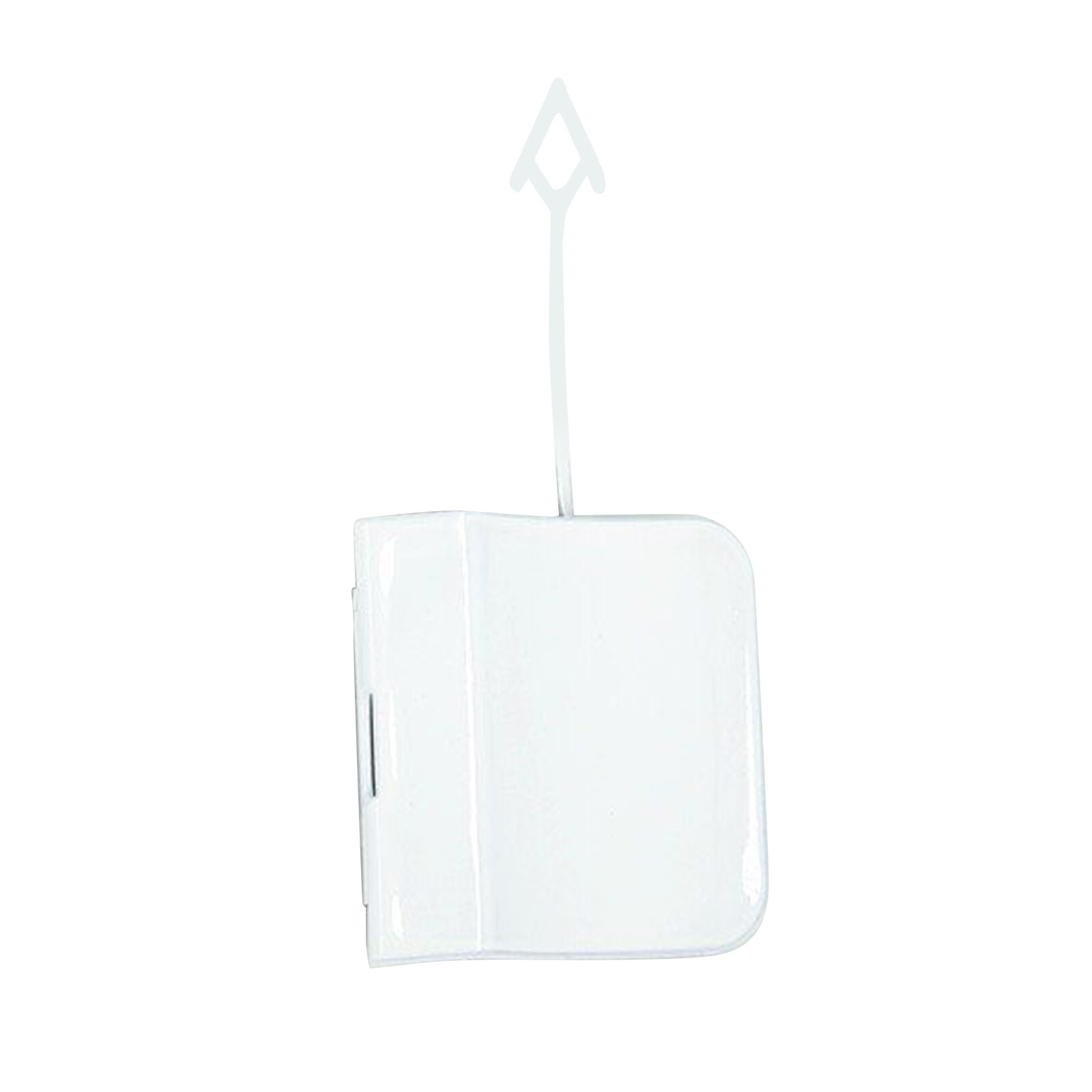 White Front Right Bumper Tow Hook Cover Towing Eye Cap Part For