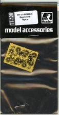 Hauler Models 1/120 BICYCLES (4) Photo Etch Set