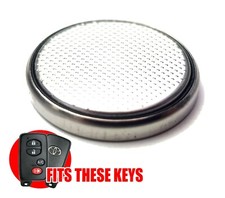 Baterías de repuesto para Toyota Yaris para llavero/control remoto (1 batería) de 2/3/4 botones