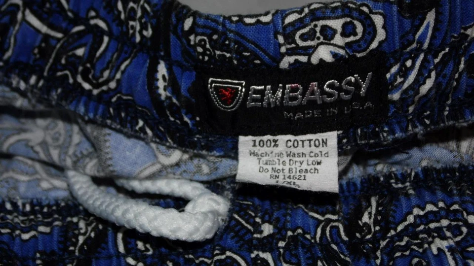 ALABAMA UNIVERSITY MAIÔ / BAÚS DE BANHO L / XL 7" COSTURA INTERNA 18" L X ATÉ 36" W - Imagem 3 de 4