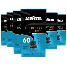 Espresso Maestro Decaf (DEK) Aluminum Capsules Compatible with Nespresso* Ori...