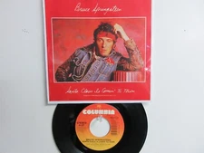 💥' BRUCE SPRINGSTEEN ' HIT 45 + PICTURE [SANTA CLAUS IS COMING TO TOWN] 1985💥 