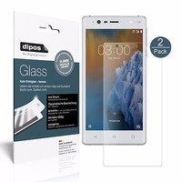 2X Schutzfolie FüR Nokia 3 Matt - Folie F. Display 9H Dipos Glass Displayfolie