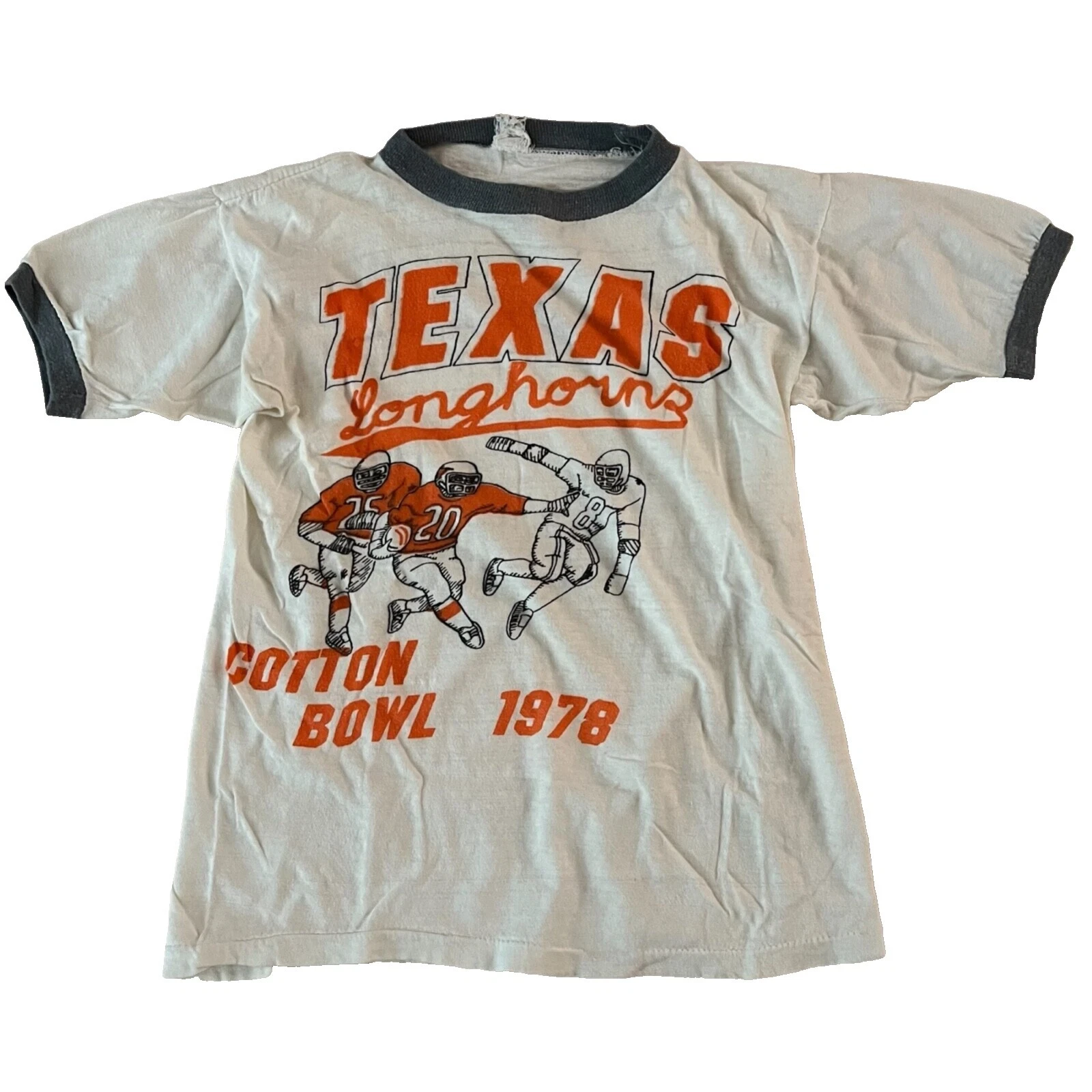 Cotton Regular 1970s Vintage T-Shirts for Men
