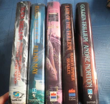 5x Julian May - Trillium, Black, Sky, Lady of, Golden, Blood, SIGNED HC 1/1