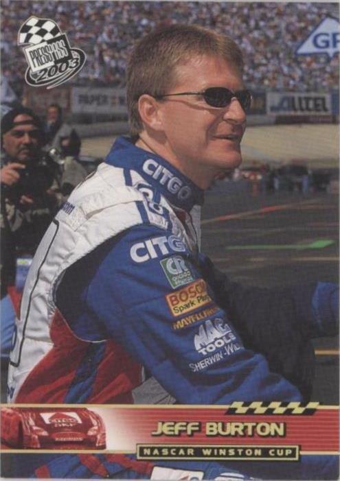 2003 Press Pass - Jeff Burton #P5 - 1 of 1