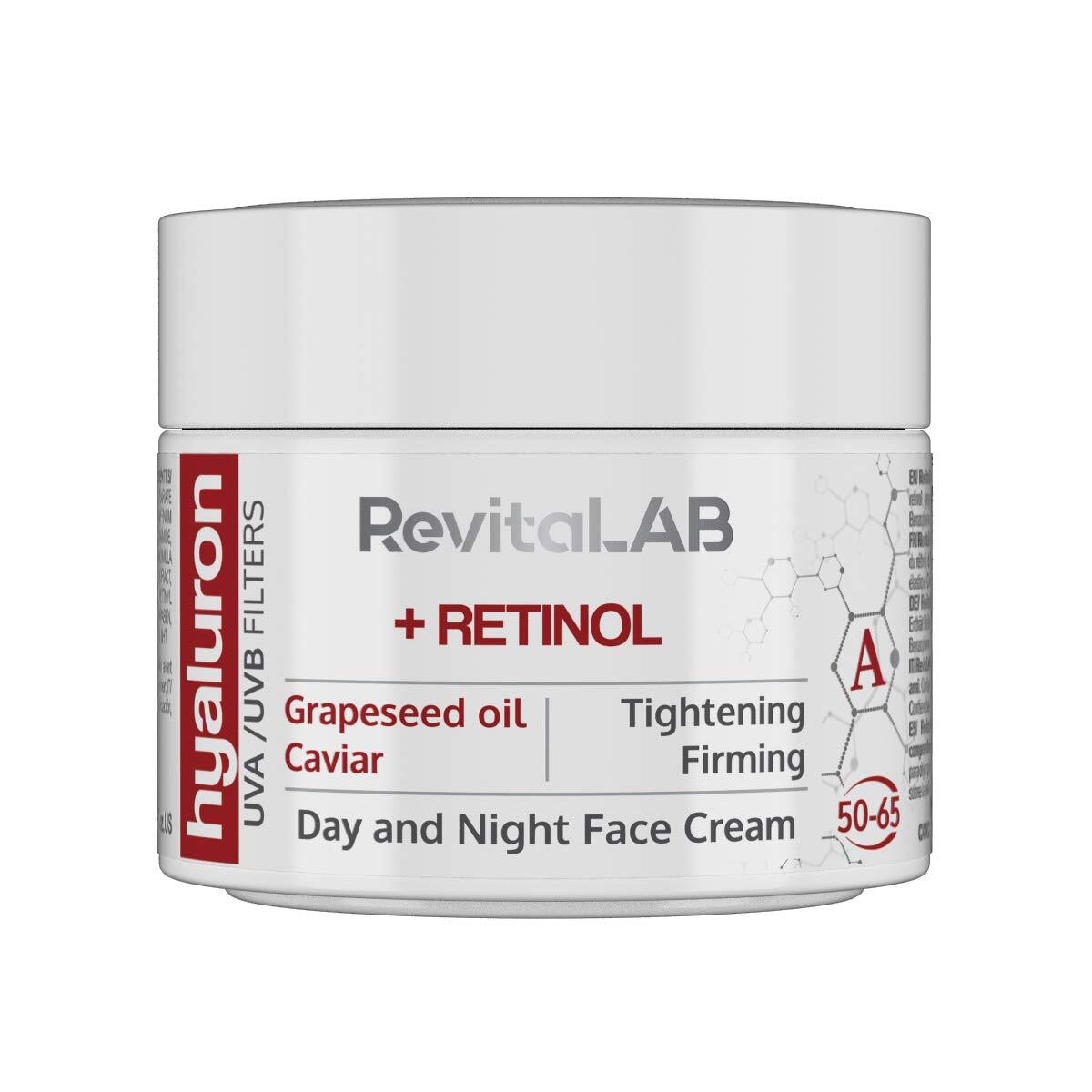 50ml Hyaluron Anti-Ageing Creme Retinol, Kaviar Und Roten Trauben, Alter 50 - 65