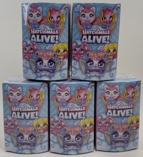 Lot Of 5 Hatchimals Alive 1-Pack Surprise Figure in Self-Hatching Egg