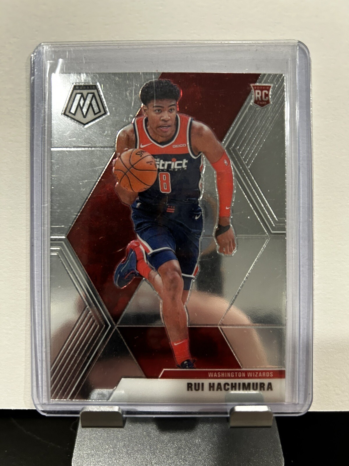 2019-20 Panini Mosaic Rui Hachimura #231 Rookie Basketball Card RC Wizards