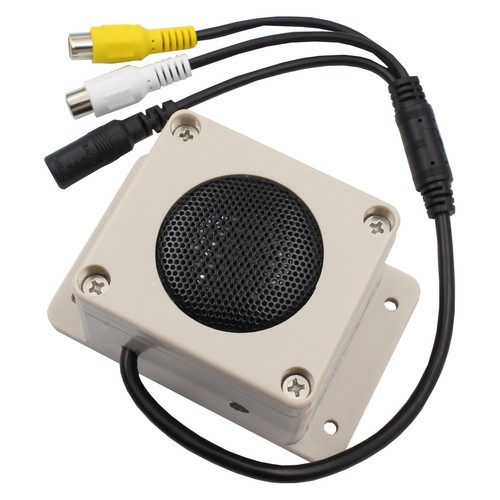 Outdoor Microphone Speaker for Security IP Camera System Audio Sound