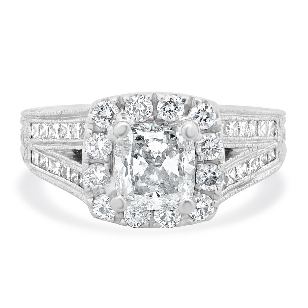 Cushion Cut Neil Lane Rings Price Cushion Cut Natural Diamond Halo