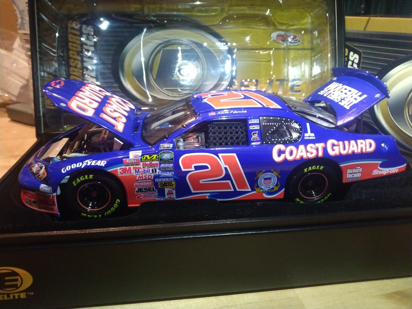 Kevin Harvick #21 US Coast Guard 2006 Monte Carlo NASCAR 1:24 Model ...