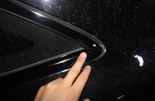 Car Window Trim Strip Cover Glossy Black For Mercedes Benz GLC-Class 2018-2021 - Bild 4 von 9