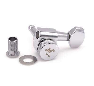 Genuine Tone Ninja 2-pin locking tuners 20:1, Chrome, 6 inline