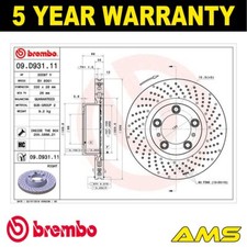 Compatibile con Porsche 911 718 Boxster Cayman disco freno anteriore destro Brembo