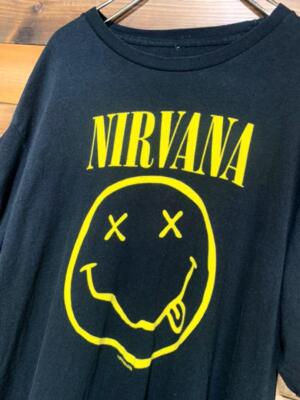 NIRVANA Smile T-shirt Copyright 2016 | eBay
