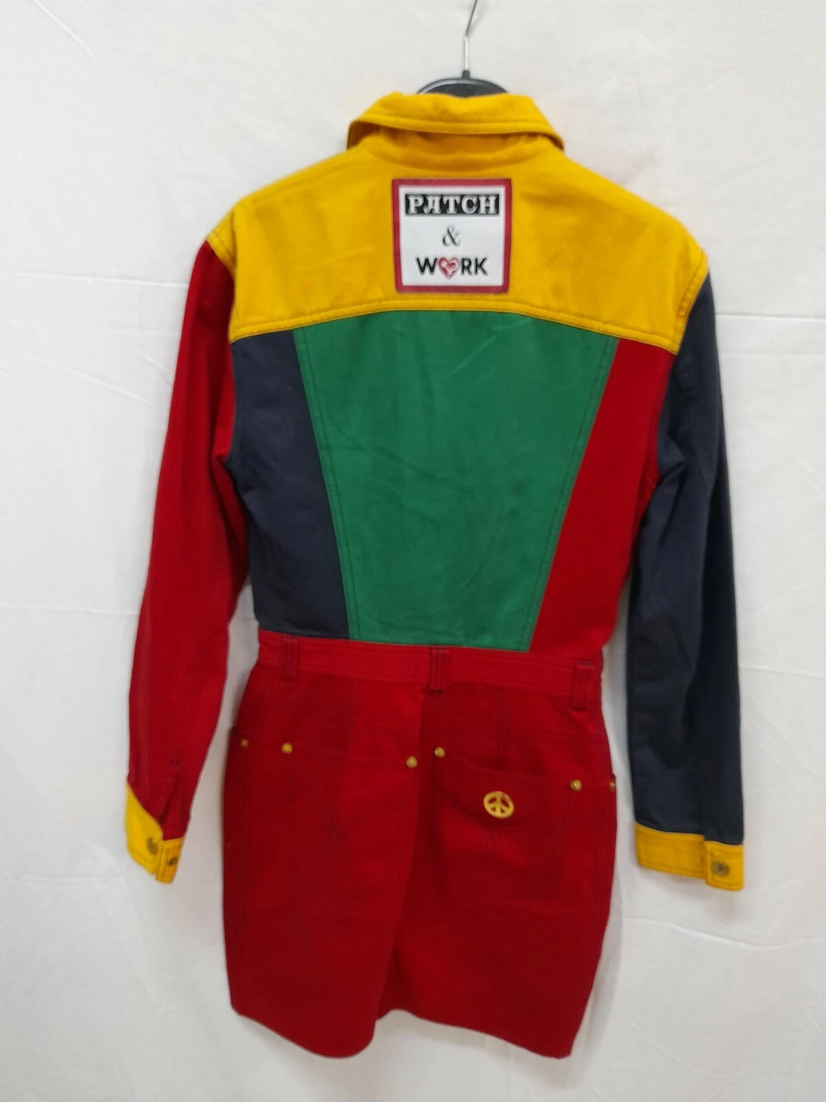 Moschino jeans couture vestito dress jacket giacca tg 42 S donna vintage 90s