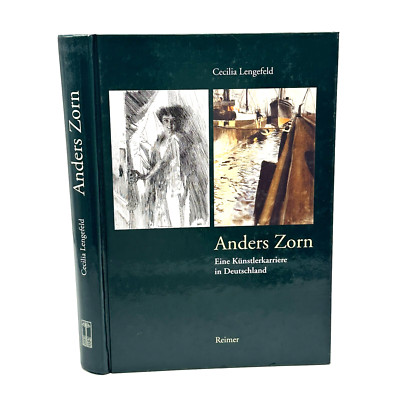Anders Zorn Art Book German Edition 2004 Cecilia Lengefeld Color Illustrated