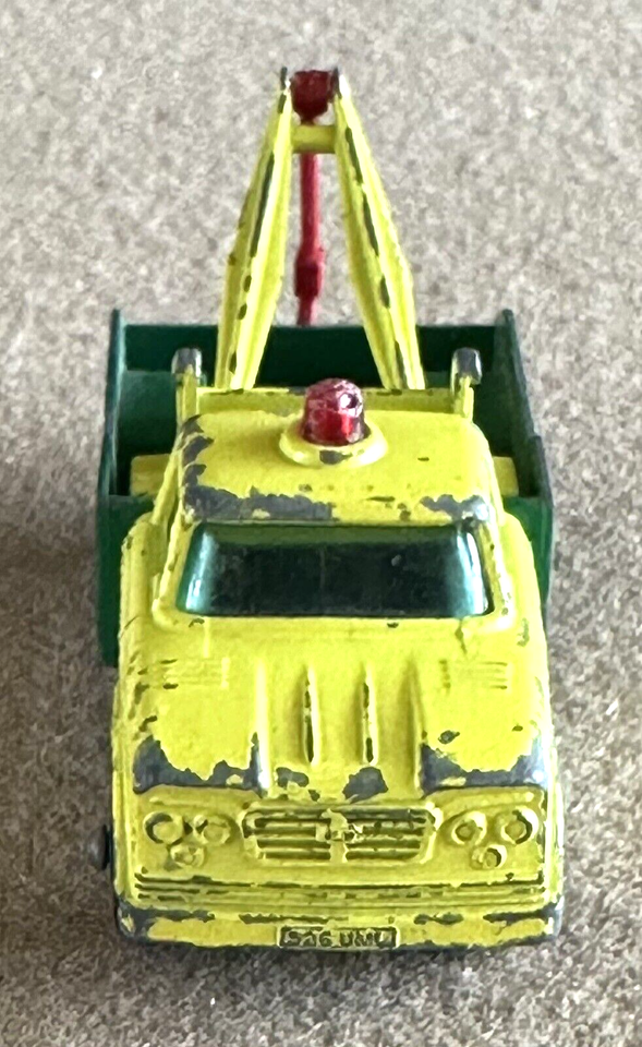 Matchbox Lesney RW 1960s - Camion épave Bp Remorquage Avec Boîte D'origine, échelle 1:64