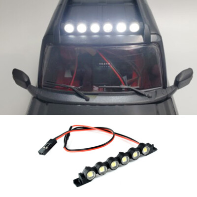 EVTSCAN RC Light Bar LED Dachleuchte - Quadratische LED Für SCX10 1/10 RC Crawler