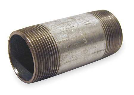 BECK 0331027805 Pipe Nipple,1",12",Galvanized Steel 29VG81 - Picture 2 of 2