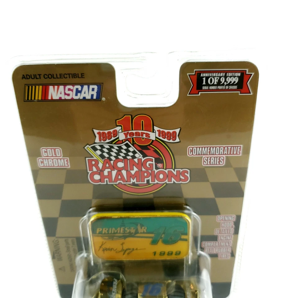 1999 Nascar Racing Champion Kevin Lepage 10 Years Edition Gold Chrome USA Seller - Image 2 of 4