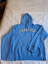 Nike North Carolina Tar Heels Blue Pullover Hoodie Sweatshirt, Size M