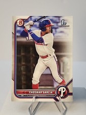 2022 Bowman #BP-90 Yhoswar Garcia Prospects Philadelphia Phillies