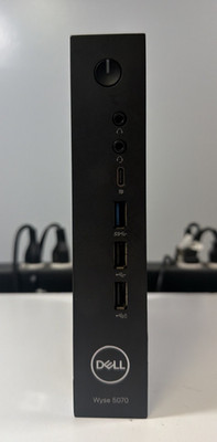 Lot of 8 Dell Wyse 5070 Thin Client Celeron J4105 4GB DDR4 32GB NO OS/AC adapter