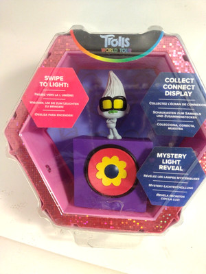 ToyTroll World Tour #107 Mystery Reveal Col  Pods Swipe To Light Tiny Diamond T5