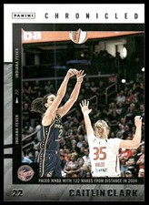 Caitlin Clark 2025 Panini Caitlin Clark Chronicled #13 Indiana Fever