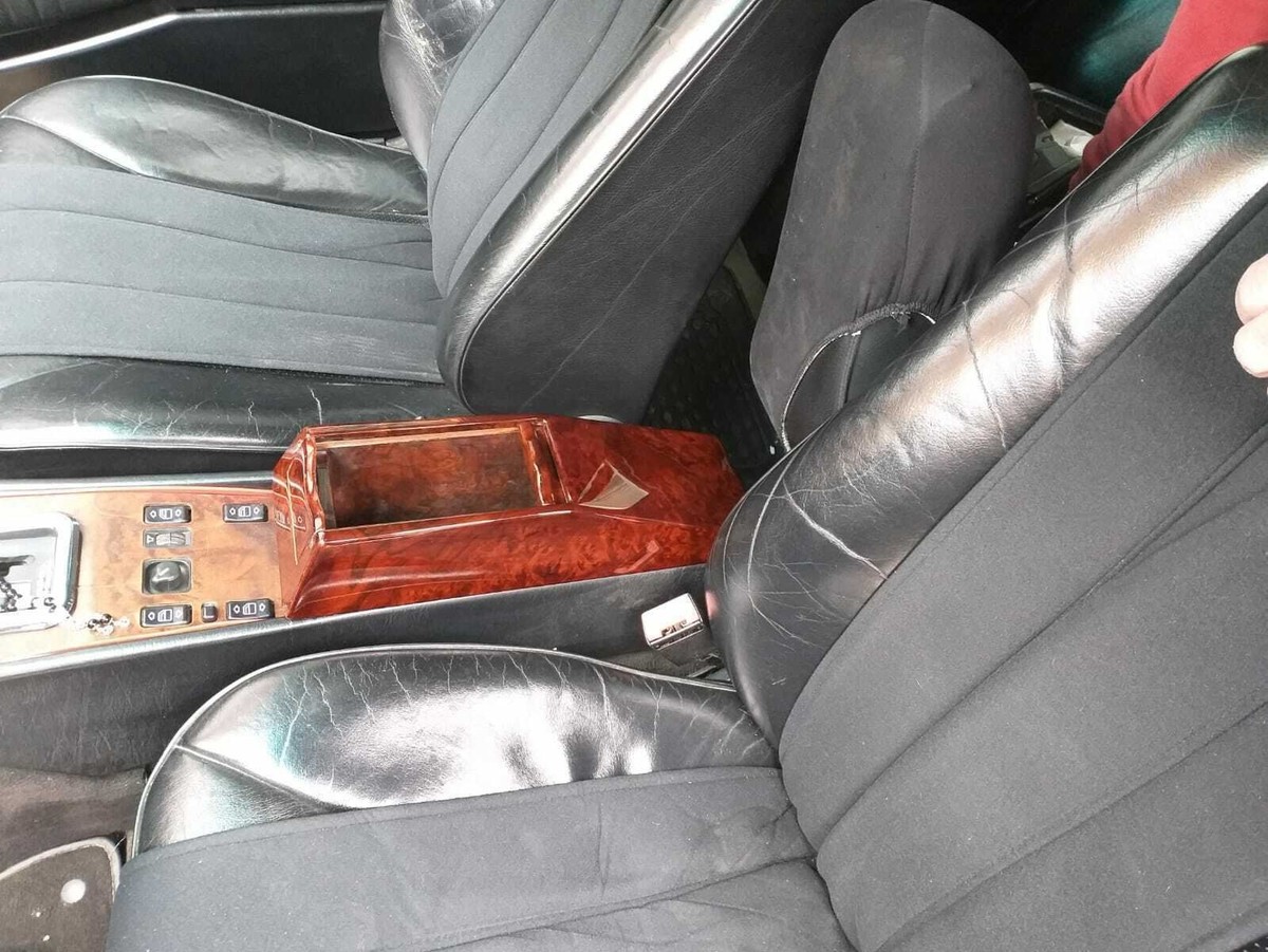 MERCEDES E Class W124 Console Cassette STORAGE BOX Insert Center