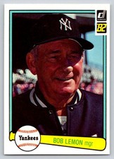 1982 Donruss - Bob Lemon #635