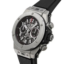HUBLOT Big Bang Unico Titanium 411.NX.1170.RX Matte black skeleton WATCH 722793 2