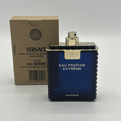 NEW Versace EAU FRAICHE EXTREME FOR MEN 3.4oz - 100ml TESTER 100% FULL