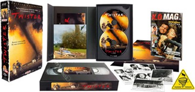 Twister NEW Cult Blu-Ray 2-Disc DVD Combo Box Set Jan de Bont Helen Hunt