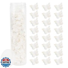 Ahoney 60PCS Mini Butterfly Hair Clips for Hair with Box Glitter 90s Y2k Hair...