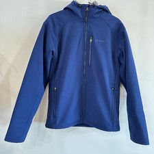 Men s Double Layer Red Head Jacket Coat Blue ...