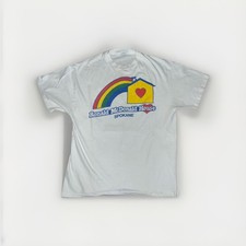 Vtg 80s Ronald Mcdonald House Mcdonalds T SHIRT Made In USA Large