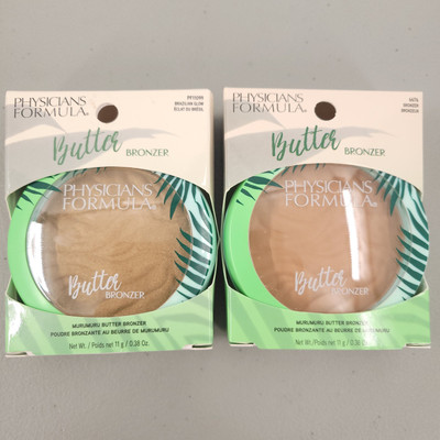Physicians Formula Butter Set of 2 Brazilian Glow PF11099 & Bronzer 6676 0.38 Oz