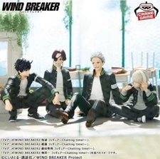 WIND BREAKER Haruka Sakura Ren Kaji Hayato Suo Umemiya Figure Chatting time! Set