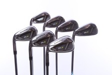 LEFTY TaylorMade 2019 M2 Iron Set 4-PW +0.5 in Stiff Flex Steel Shaft Very Good