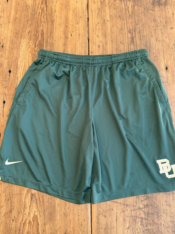 Lote de 2 Pantalones Cortos Nike Dri Fit Baylor Univ Bears Edición Jugador de Fútbol NCAA Talla 2XL Foto 2 de 4