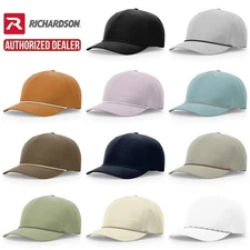 Richardson 355 Laser Perforated Performance Rope Cap Hat