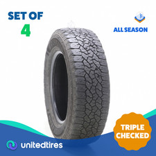 Set Of 4 Used Lt 24570r17 Goodyear Wrangler Workhorse At 119116s - 7.5-832